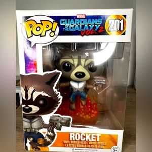 Funko Pop Rocket Guardians of the galaxy Vol 2